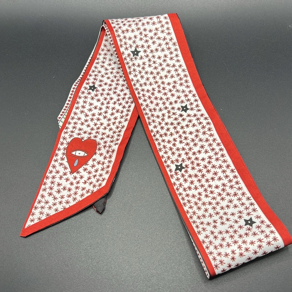 Scarf for your hair bag or neck by Le Monde. - Picture 5 of 5